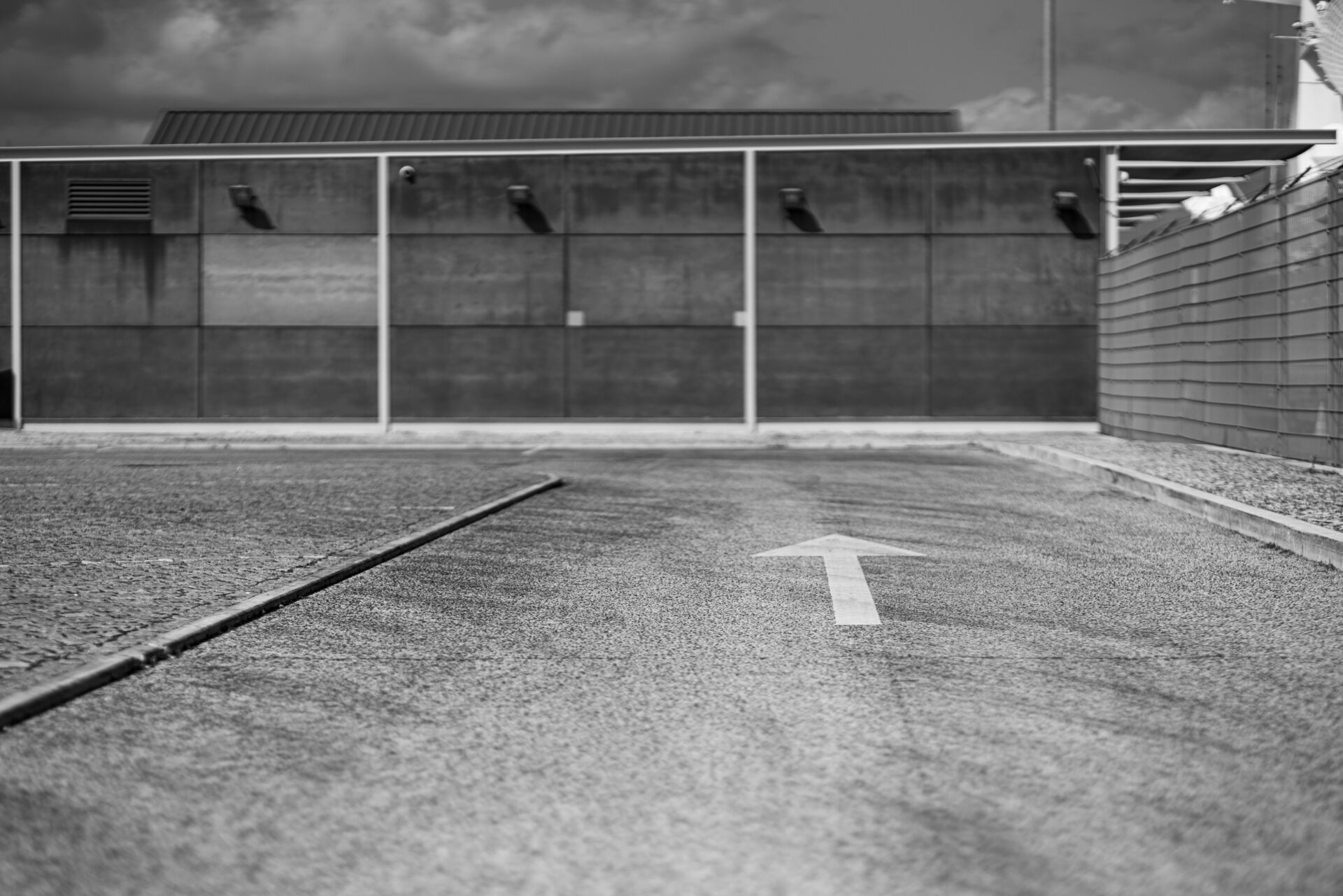Professional Exterior Cleaning clean car park